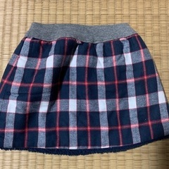 新品　スカート　リバーシブル　80の画像
