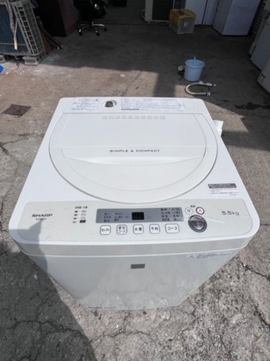 【‼️美品‼️】SHARP   全自動洗濯機ES-G5E5