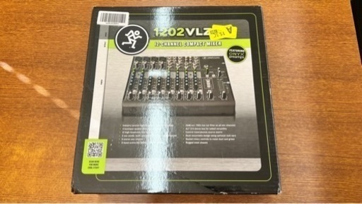 【※ほぼ新品】mackie 1202VLZ4 オーディオミキサー