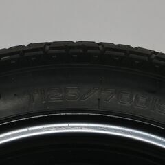 スペア（テンポラリー）タイヤ　15インチ　T125/70D/15