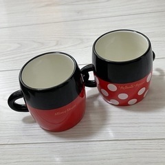 ミッキー ミニー ペアマグカップの画像