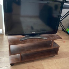 6/23まで！無料　〜　美品　テレビ台キャスター付きの画像