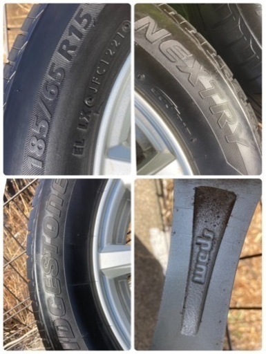 ありがとうございました！新入荷‼️シーズン開始‼️ブリヂストンネクストリー、185/65R15‼️2021年サマータイヤ???A-2