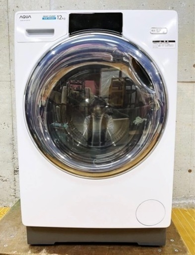 2022年製 アクア AQUA ドラム式洗濯乾燥機 AQW-DX12M