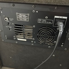 パイオニア　 サブウーファーの画像