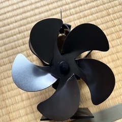 石油ストーブファン 火力熱炉ファン 静音 省エネ 薪ストーブファン 電源不要 高さ20センチの画像