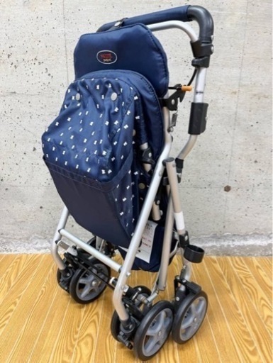 サツキ 歩行補助車 シルバーカー ショッピングカート 折りたたみ 手押し車 散歩 歩行補助