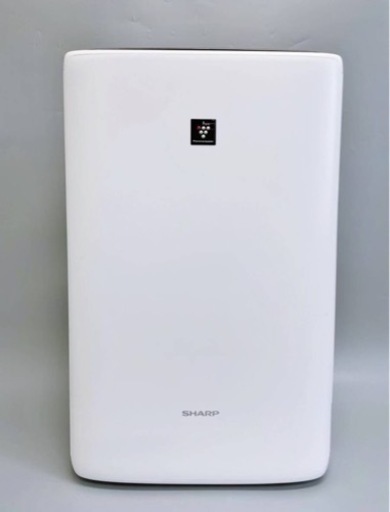 A 2021年製 SHARP シャープ 加湿空気清浄機 KI-PS50-W プラズマクラスター 空気清浄機 加湿器 生活家電