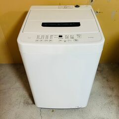【4/8販売済KI】2022年製 IRIS OHYAMA 全自動電気洗濯機 4.5㎏ IAW-T451アイリスオーヤマ 北TK3