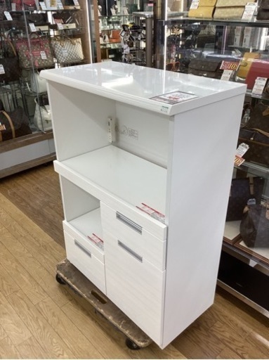 KD-15【新入荷　リサイクル品】ニトリ　ダリア　レンジボード　白