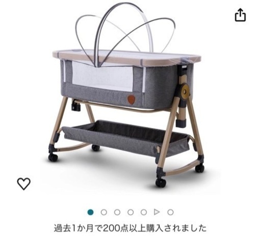 今流行りのベビーベッド