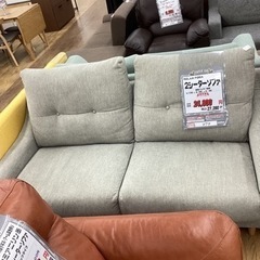 KD-16【新入荷 リサイクル品】リラックスフォーム 2シーターソファ グレー