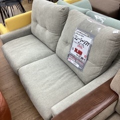 KD-16【新入荷　リサイクル品】リラックスフォーム　2シーターソファ　グレー KD-16【新入荷 リサイクル品】リラックスフォーム 2シーターソファ グレー