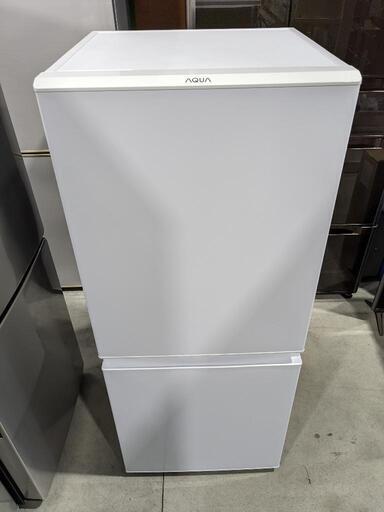 AQUA　126L 2ドア冷凍冷蔵庫　AQR-13E8(W) 2022年製