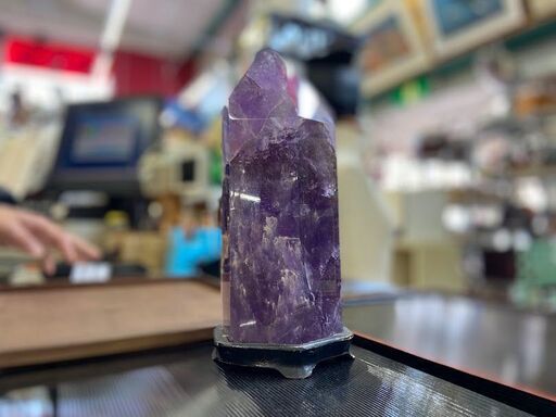 六角柱紫水晶｜置物｜買取致しました｜愛品館千葉店