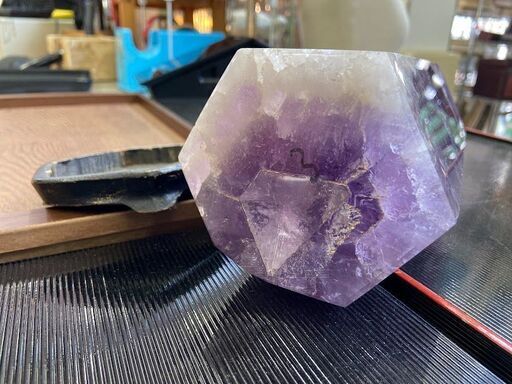 六角柱紫水晶｜置物｜買取致しました｜愛品館千葉店