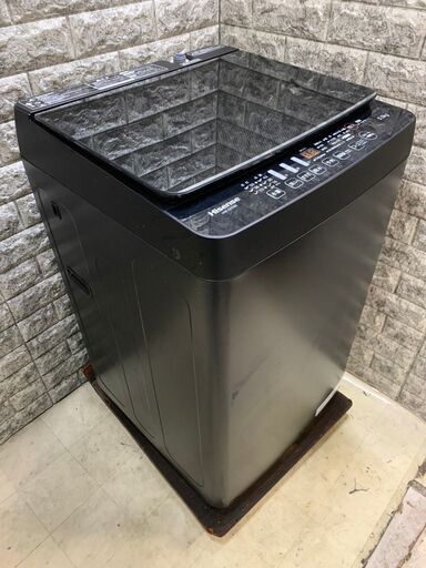 全国送料無料★3か月保証★洗濯機★ハイセンス★2022年★5.5㎏★HW-G55EK★S-654