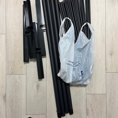 ニトリつっぱり洗濯機ラック(MT02 ブラック)