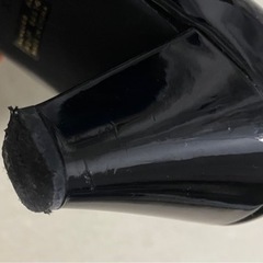 黒 エナメル パンプス NUOVOの画像