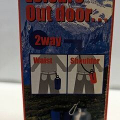 ☆アルミスポーツボトル　携帯ポーチ　未使用品　の画像