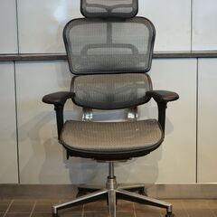 【オフィスチェア-少量汚れのため1台限定格安】エルゴヒューマン・...