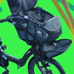 ｄ15🌈２０インチ、チャイルドシート、２人乗り、３人乗り、１人乗り電動自転車  🔴電動自転車・リサイクル専門店　🔵　ご試乗をしてから、ご購入できます。  🔵土日もお子様と土足のまま、いろいろなタイプの電動自転車のご試乗可能です。  🟢バカ良心的な電動自転車屋　🔴安心の無料保証、点検サービス付き  🔵後ろチャイルドシートをかごに変更して、１人乗りにもできます。  🔴バッテリーは新品の９０％以上の性能です。  🟣１回の充電で３０Ｋｍ以上走行可能でコンディション良好です。  🟢電動自転車、在の画像