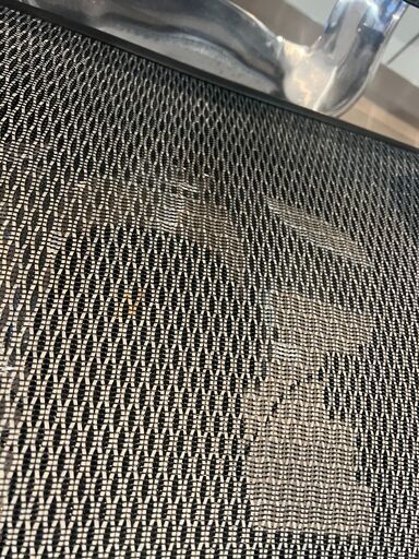【オフィスチェア-少量汚れのため1台限定格安】エルゴヒューマン・ベーシック (ヘッドレスト付き、エラストメリックメッシュ 張地カラー:
