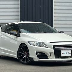 【コミコミ価格】ホンダ　CR-Z　α　6MT　フロント・リアエアロバンパー　社外マフラー　リアウィング　ライト付きスカッフプレート　車検R7年9月♪　9347の画像
