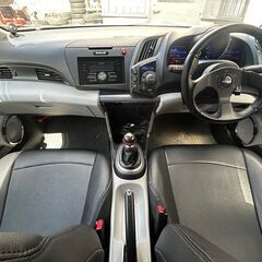 【コミコミ価格】ホンダ　CR-Z　α　6MT　フロント・リアエアロバンパー　社外マフラー　リアウィング　ライト付きスカッフプレート　車検R7年9月♪　9347の画像
