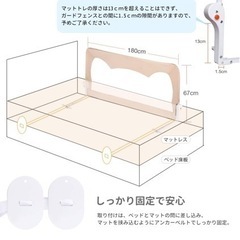もう販売されてない！レアなベットガード◾️ダブルベッド用の画像