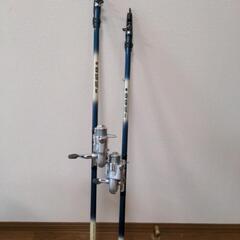 釣り竿　リール付き