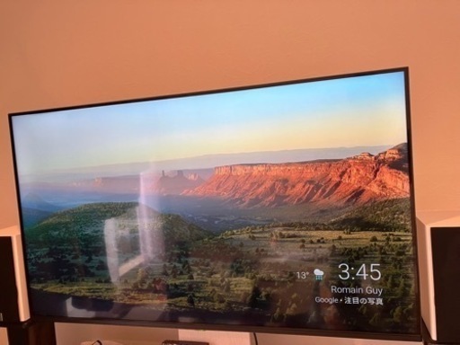 50インチチューナーレステレビ　テレビ台込み