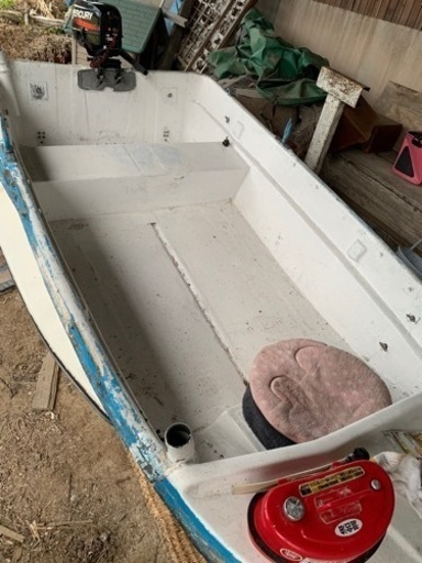 2馬力ボート船外機付き