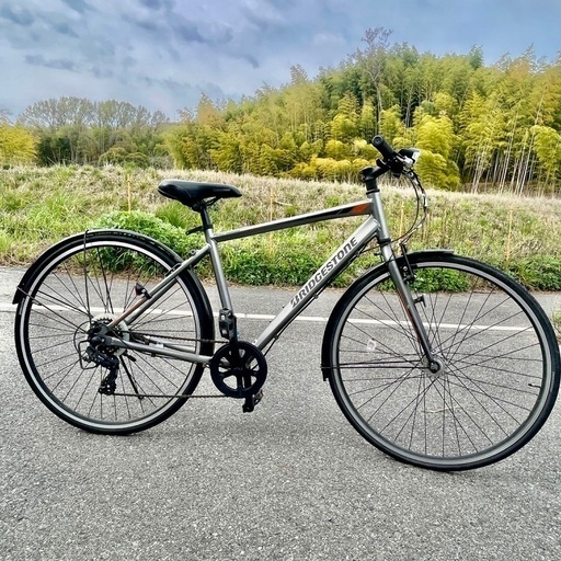 ブリヂストン クロスバイク TB1 マットグレー 自転車】クロスバイク TB1 ティービーワン 27インチ 外装7段