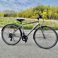 【７月中旬まで】ブリヂストン クロスバイク TB1 マットグレー ブリヂストンの通学通勤用クロスバイクTB1が入荷いたしました。
