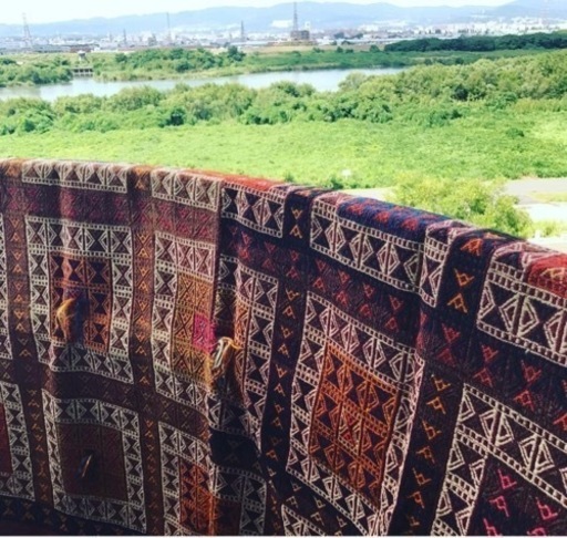 オールドキリム、インテリア、絨毯、ラグ