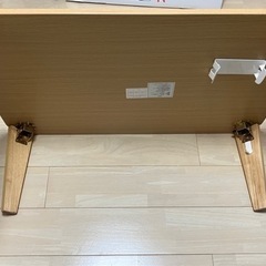 【受け渡し者決定】ニトリ　折りたたみローテーブル　　の画像