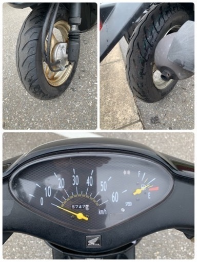38⭐️Dio AF62⭐️シート新品、 バッテリー充電済み、オイル交換済み、ホンダ、HONDA、ディオ、原付