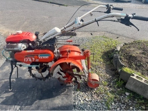 クボタ　TS700 最大6.2馬力　一輪管理機　刃付　正転逆転付　旋回　畝立て　土上げ