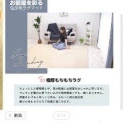 家具 カーペット/マット/ラグの画像