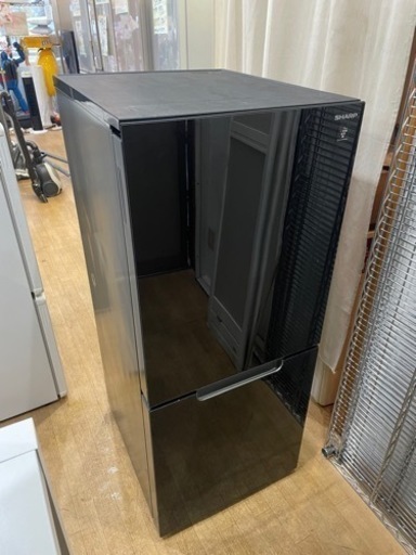 SHARシャープ 冷蔵庫21年製 152L SJ-GD15G-B 0406-88