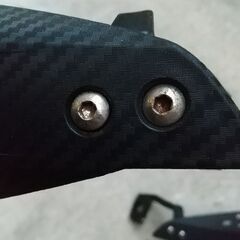 バイク用ハンドガード汎用ナックルガードの画像