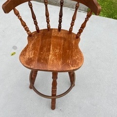 【アメリカ製】縦長椅子の画像