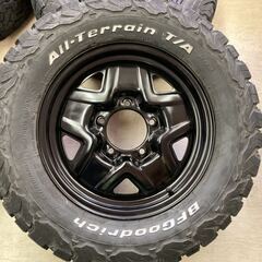 ジムニー純正スチール!!黒◇BF グッドリッチ オールテレーン KO2 215