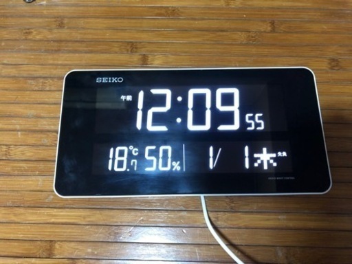 期間限定大幅値下げ】美品セイコークロック(Seiko Clock) 電波