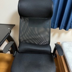 家具 オフィス用家具 パソコンデスク➕椅子セットの画像