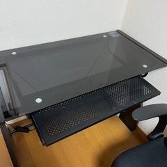 家具 オフィス用家具 パソコンデスク➕椅子セットの画像