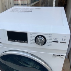 2022年製　アクア　ドラム式洗濯機　8.0kg AQW-FV800E 家電 生活家電 洗濯機の画像