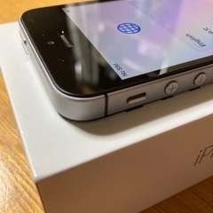 iPhoneSE SpaceGray 32GB SIMフリーの画像