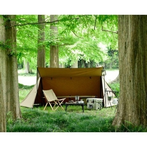 山善　ハーフシェルター難燃TC素材